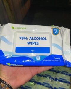Alcohol wipes pallet