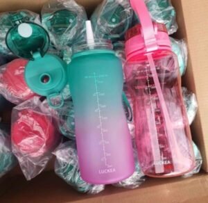 Best 64 oz Motivation Water Bottle bulk pallet