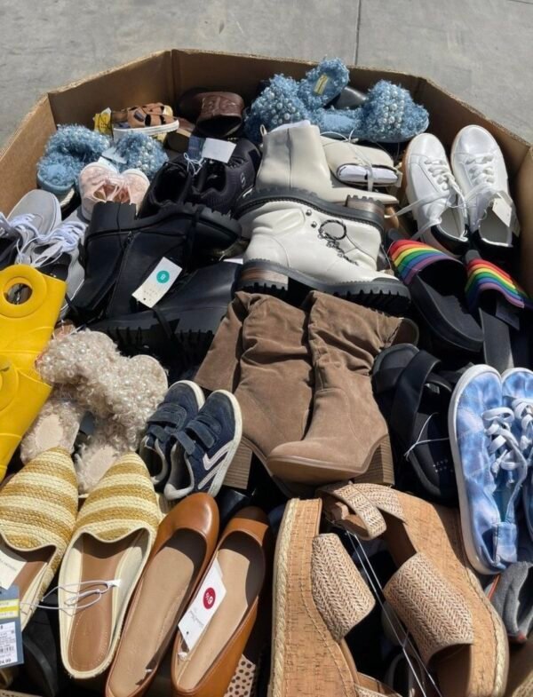Best Mixed Shoes pallet - Bulk liquidation sales