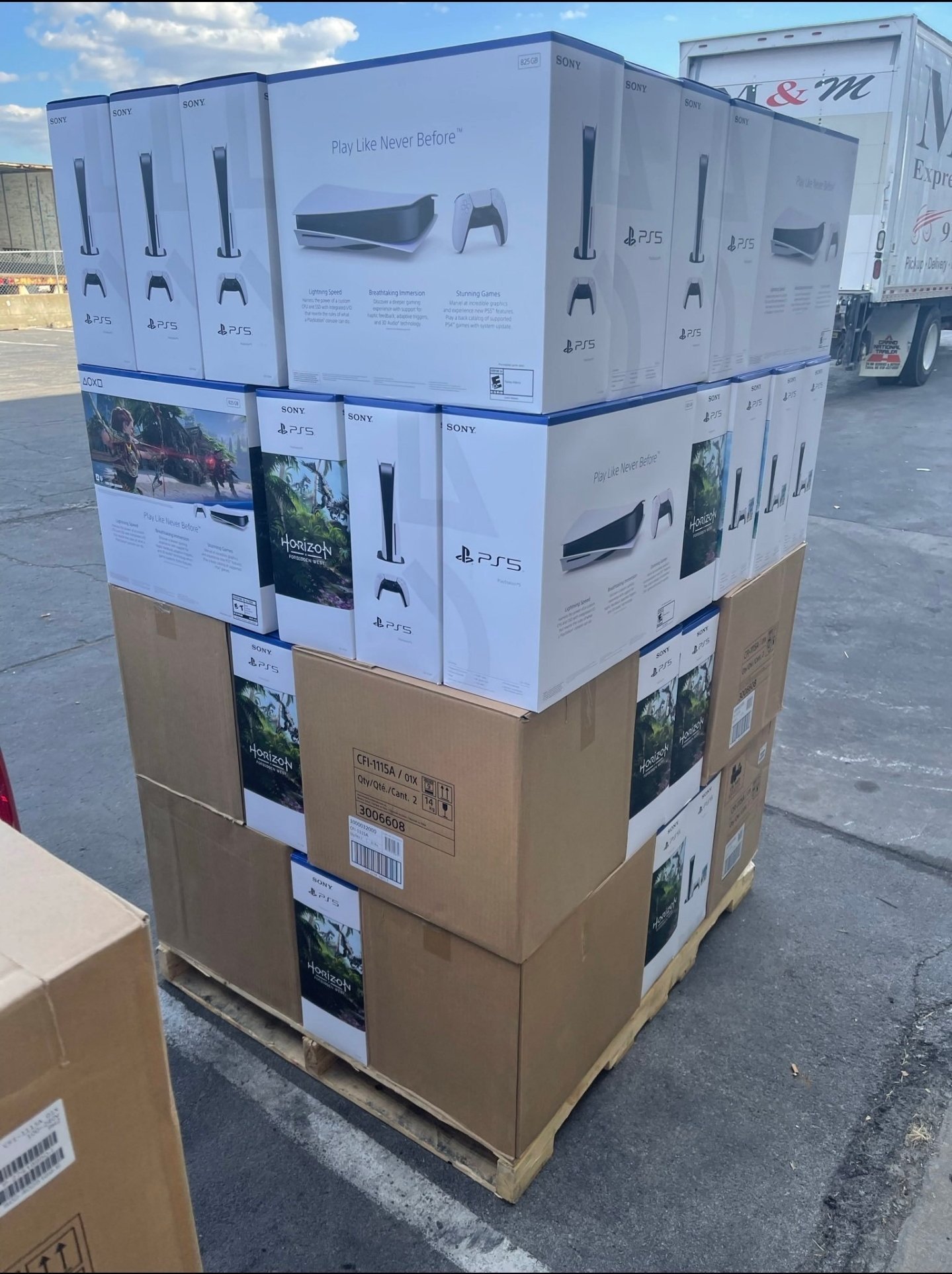 PS5 PALLETS - Bulk liquidation sales